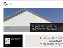Tablet Screenshot of dom-pasywny.com